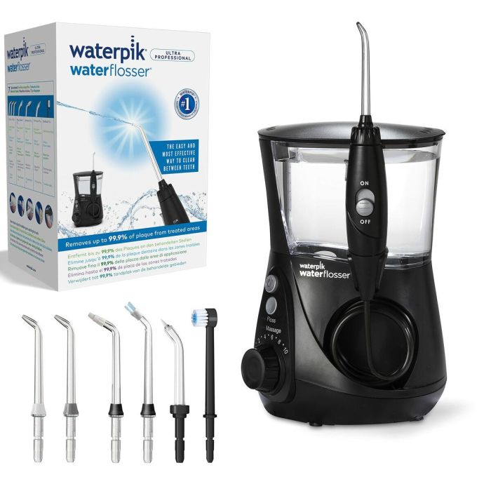 Waterpik WAT0073950336833 Irrigador bucal WP-662 Negro para Adultos 11 Waterpik WAT0073950336833 Irrigador bucal WP-662 Negro para Adultos 11