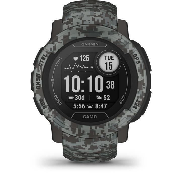 Reloj conectado - GARMIN - Instinct 2 - Camo Edition - Graphite Camo