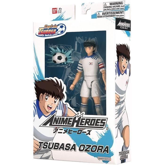 BANDAI - Anime Heroes - Capitán Tsubasa - Figura Anime Heroes 17 cm - Tsubasa Ozora - 37791 3