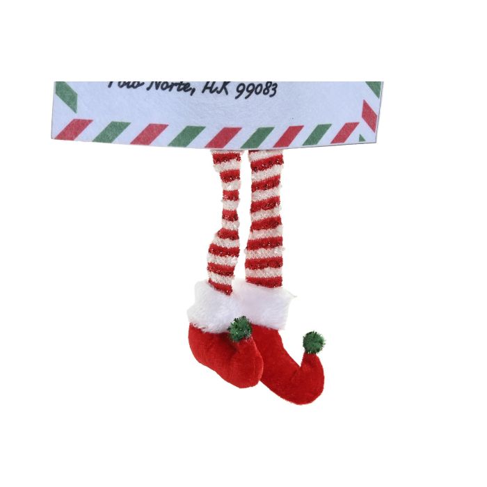 DKD Home Decor Decoración Colgante Navidad Tradicional Multicolor 9 x 55 x 30 cm (6 Unidades) 2