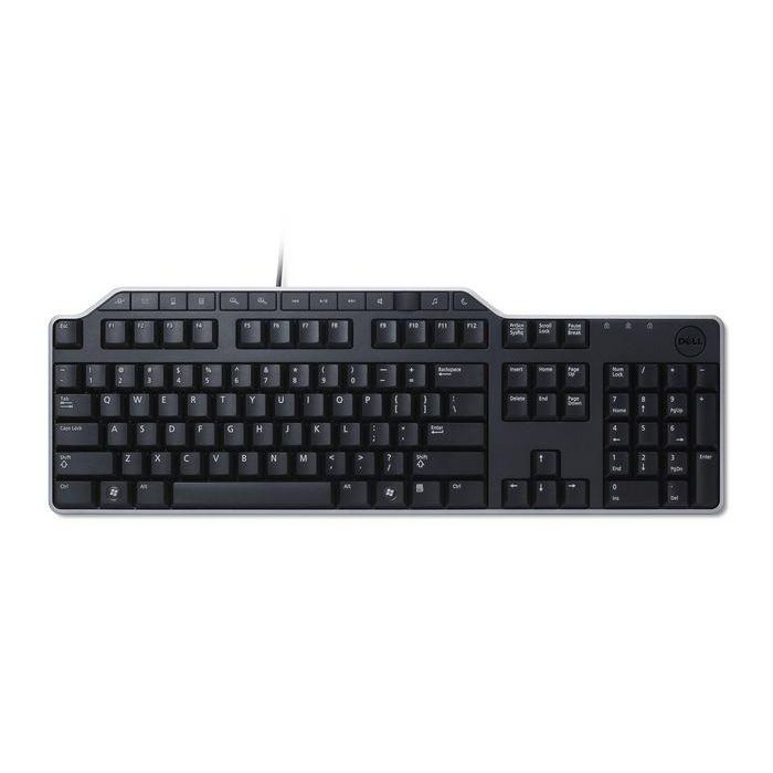 Dell US/Euro (QWERTZ) KB-522 Wired Business Multimedia USB Keyboard Black Dell US/Euro (QWERTZ) KB-522 Wired Business Multimedia USB Keyboard Black