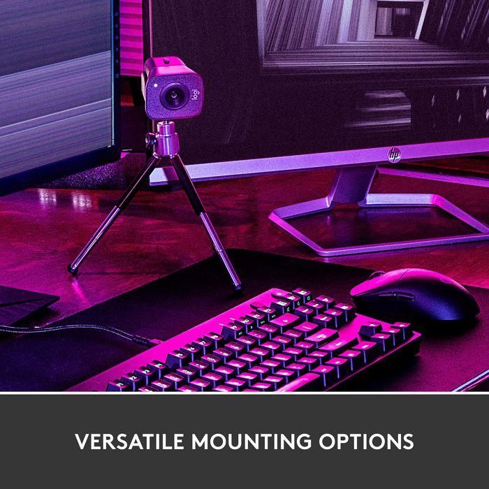 Logitech StreamCam Cámara de Streaming Full HD 1080p a 60 fps USB-C para Twitch, YouTube, Compatible con OBS, XSplit 11