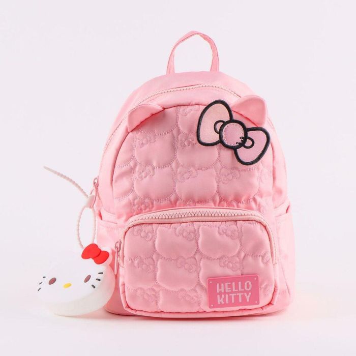 Mochila Casual Hello Kitty Rosa 21 x 26 x 16 cm 5