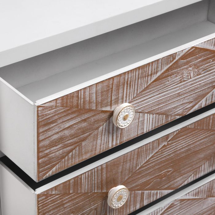 Comoda 3 Cajones Sira Versa 34X76CM 4 Comoda 3 Cajones Sira Versa 34X76CM 4