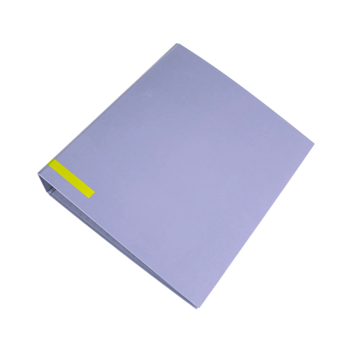 Liderpapel Archivador de Palanca Color System A4 Lavanda, Lomo 80 mm, Compresor Metálico, 2 Anillas 2