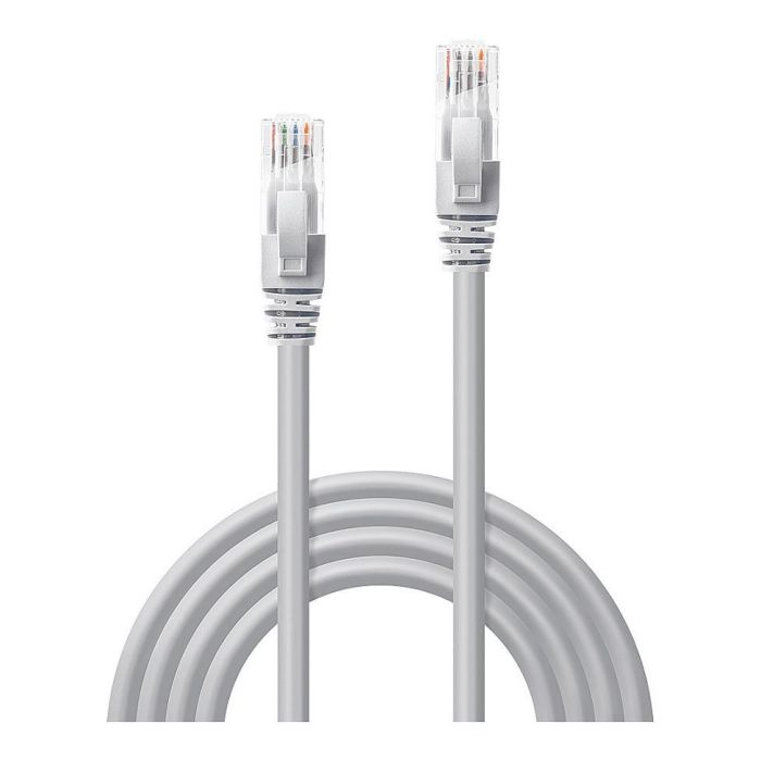 LINDY 48005 Cable de Red Ethernet Cat6 U/UTP Gris 5 metros