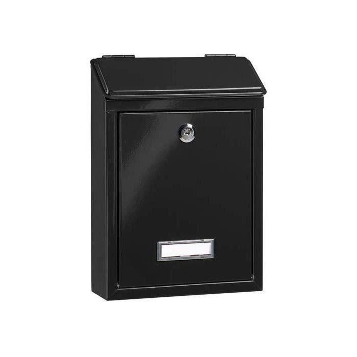 Burg Wachter Missive 1 puerta de puerta - Muro - Acero galvanizado - Negro 1 Burg Wachter Missive 1 puerta de puerta - Muro - Acero galvanizado - Negro 1