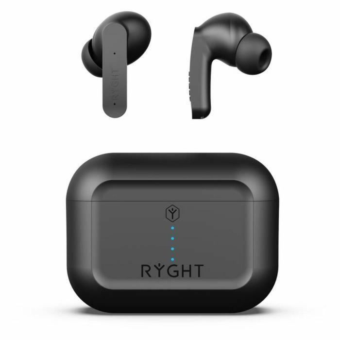 RYGHT PULSE ANC - Auriculares intrauditivos bluetooth inalámbricos con estuche (NEGRO)