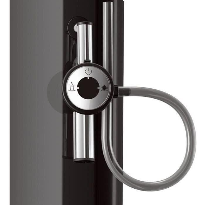 Melitta F530-102 Cafetera Caffeo Passione Negra con 5 Concentraciones de Café y Molinillo Cónico de Acero, Depósito Agua 1.2L 2