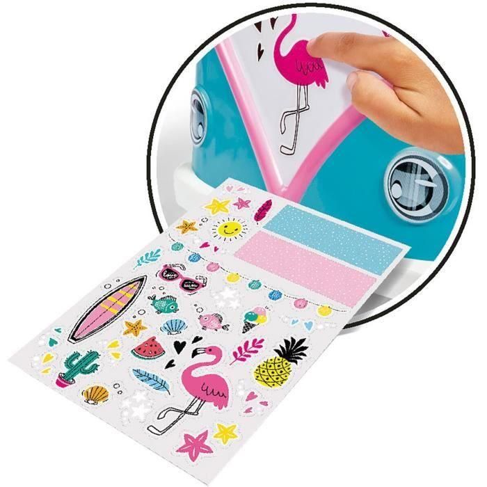 Steffi Love Muñeca Maniquí 29cm y Autocaravana que se Abre: Cocina, Sala de Estar, Cama y Accesorios (51cm) 5