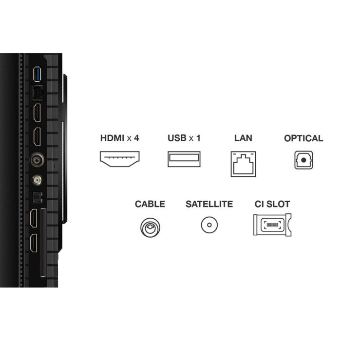 Smart TV TCL 75P8K 75" 4K Ultra HD LED HDR D-LED QLED 12