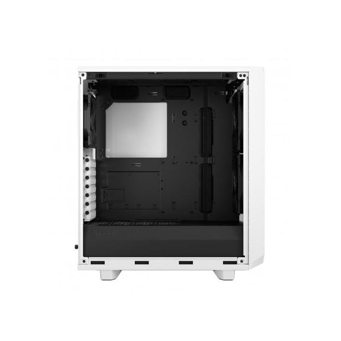Fractal Design FD-C-MES2C-05 Meshify 2 Compact Blanco - Caja PC ATX/Micro ATX/Mini-ITX, Vidrio Templado, Ventana Lateral 12