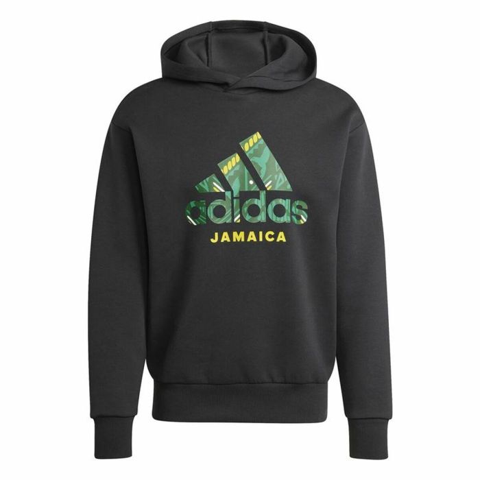 Sudadera con Capucha Hombre Adidas Jamaica Seasonal Doubleknit Negro 0 Sudadera con Capucha Hombre Adidas Jamaica Seasonal Doubleknit Negro 0