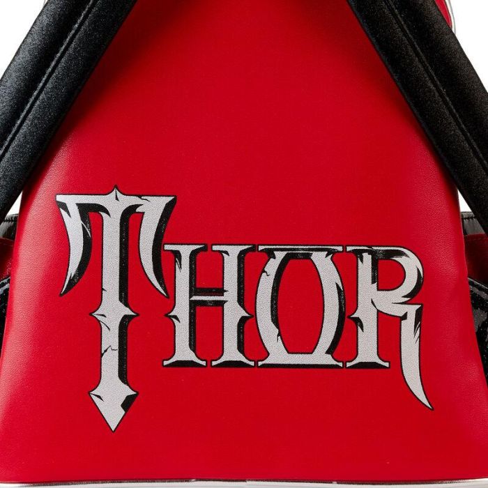 Mochila Metallic Thor Marvel Loungefly 26cm 4