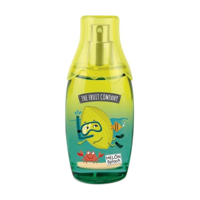The Fruit Company Eau de Toilette Melon Splash: Refrescante aroma dulce y cautivador con melón, violeta, notas marinas y fondo almizclado.