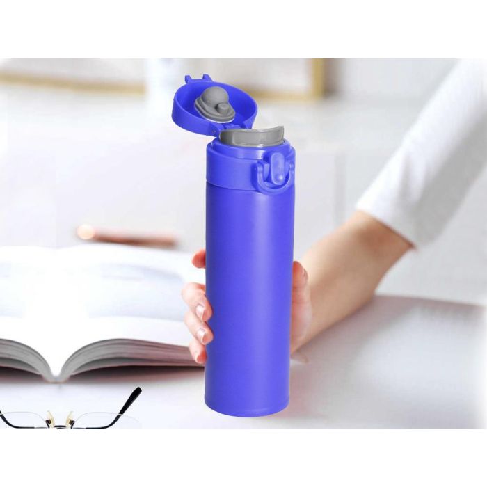 Termo Liderpapel Acero Inoxidable Con Doble Cobertura Y Sistema De Apertura Facil Con Boton 330 mL 7 Termo Liderpapel Acero Inoxidable Con Doble Cobertura Y Sistema De Apertura Facil Con Boton 330 mL 7