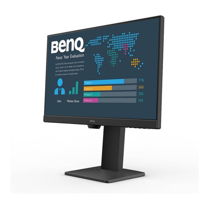 BenQ BL2486TC Monitor 23.8" Full HD IPS 100Hz 5ms USB-C HDMI DisplayPort Altavoces Negro 1