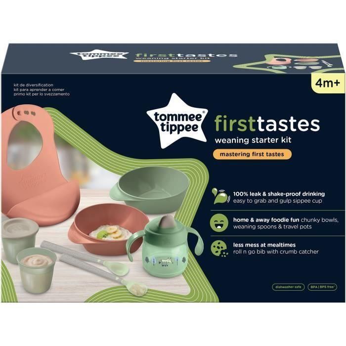 TOMMEE TIPPEE Kit de destete, a partir de 4 meses 1 TOMMEE TIPPEE Kit de destete, a partir de 4 meses 1