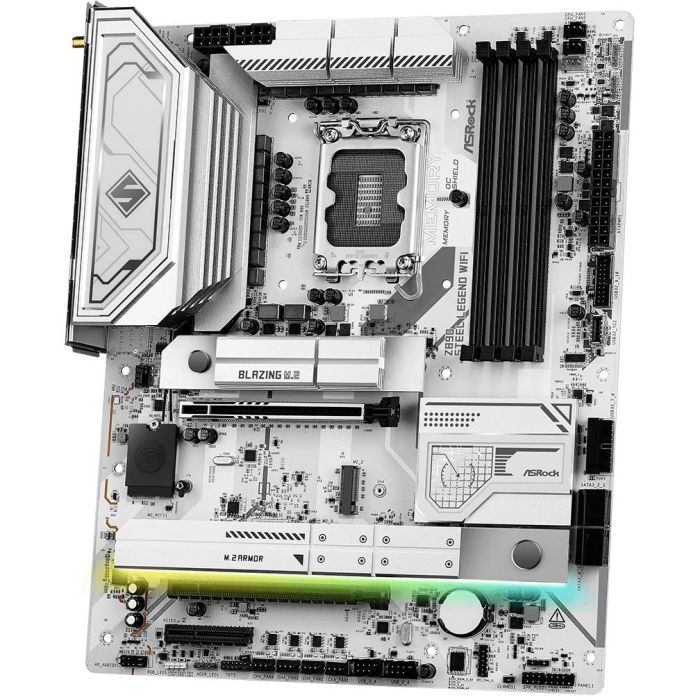 ASRock 90-MXBPF0-A0UAYZ Placa Base Z890 Steel Legend WiFi Intel LGA 1851 4x DDR5 ATX para Ordenador 4