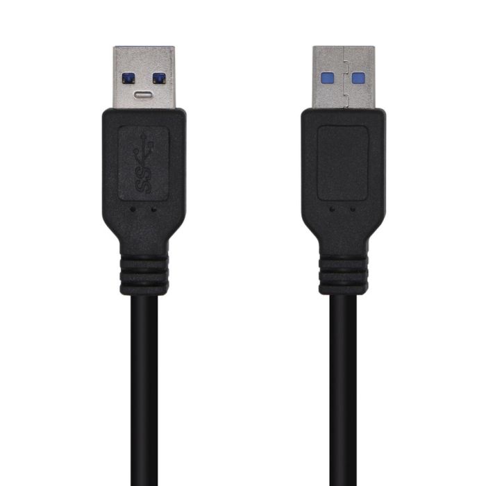 AISENS - CABLE USB 3.0, TIPO A/M-A/M, NEGRO, 2.0M 1 AISENS - CABLE USB 3.0, TIPO A/M-A/M, NEGRO, 2.0M 1
