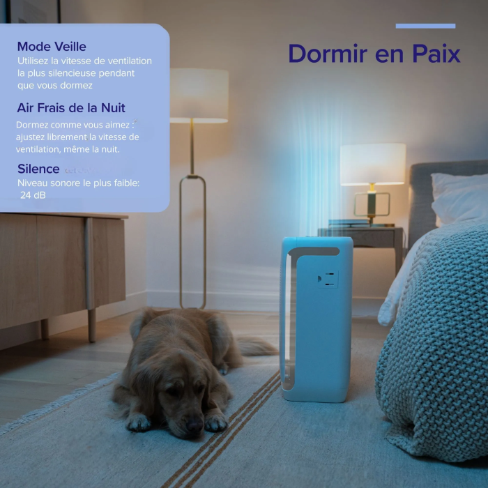 Levoit - Purificador de aire Vital 200S Pro, filtrado 3 etapas, cobertura 35 m2, 50W, blanco - LEV1711011028135