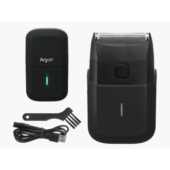 Rasuradora Negra 600Mah Usb Argon 10x5x6cm (Set de 12) 3