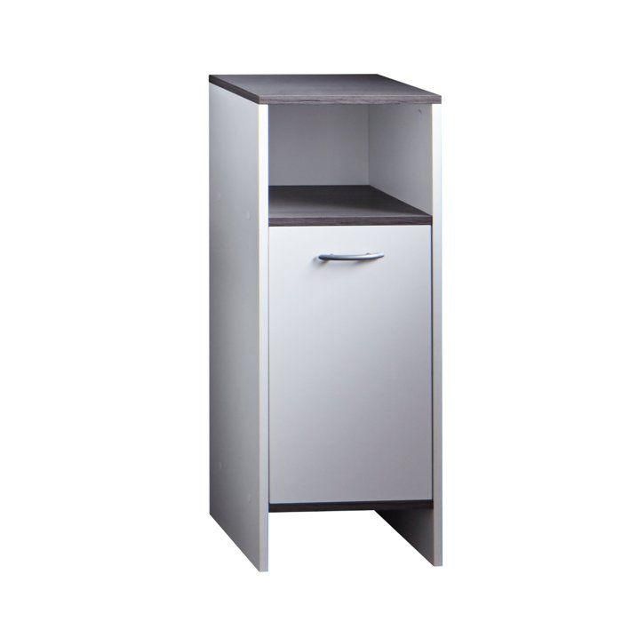 Trendteam smart living AUC4251014192977 Armario con Espejo, Gran Almacenamiento, Blanco/Plata Ahumado, 32x82x99 cm Trendteam smart living AUC4251014192977 Armario con Espejo, Gran Almacenamiento, Blanco/Plata Ahumado, 32x82x99 cm
