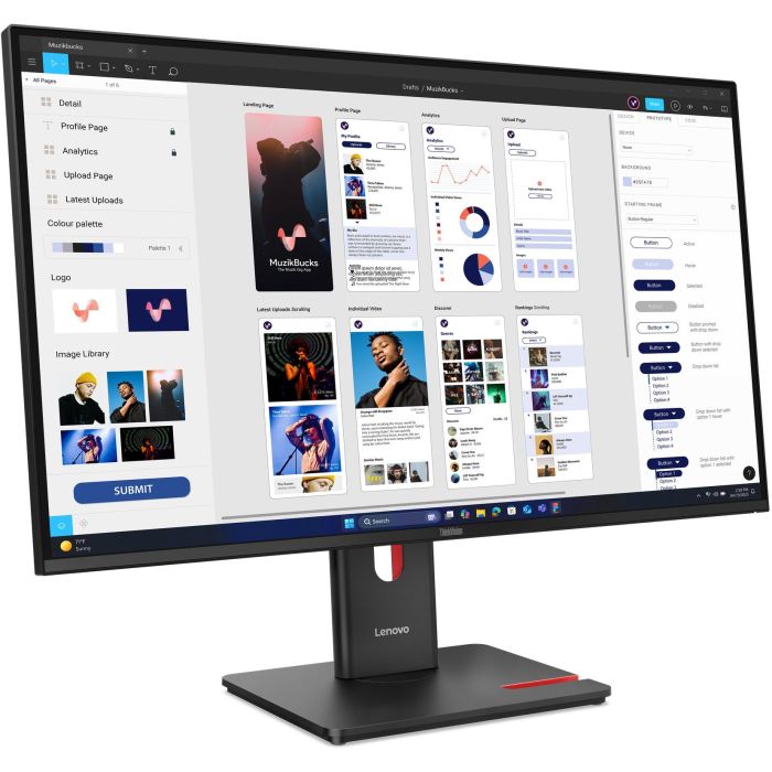 Lenovo ThinkVision T32UD-40 (31,5") UHD HDMI/DP/USB-C/DOC 3 Lenovo ThinkVision T32UD-40 (31,5") UHD HDMI/DP/USB-C/DOC 3