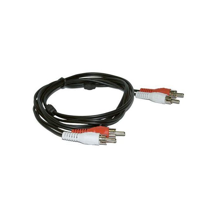 MicroConnect Stereo RCA Cable; 2 x RCA Male to RCA male, 1.5m MicroConnect Stereo RCA Cable; 2 x RCA Male to RCA male, 1.5m