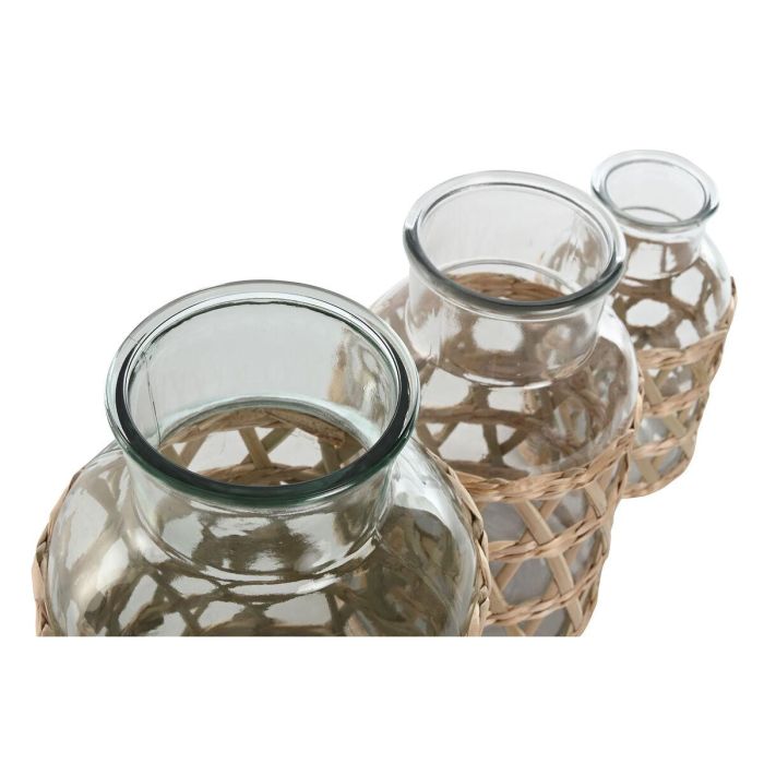 Jarron Balines DKD Home Decor Natural 18.3 x 30 x 18.3 cm Set de 3 2 Jarron Balines DKD Home Decor Natural 18.3 x 30 x 18.3 cm Set de 3 2