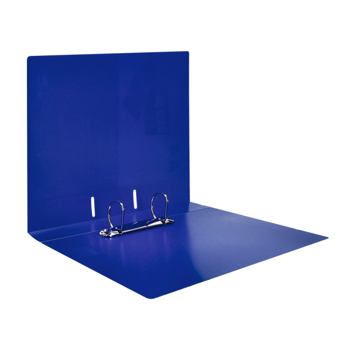 Liderpapel Carpeta Canguro 2 Anillas 40 mm Mixtas Polipropileno DIN A4 Azul Translúcido 7