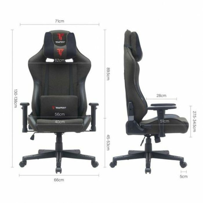 Silla Gaming Tempest Bigboy Negro 2