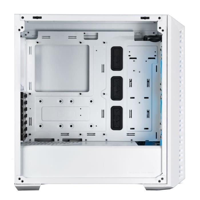 Cooler Master MasterBox MB520WGNNS00 Gaming Malla ARGB Blanco - Caja PC con 3 Ventiladores 120mm 1