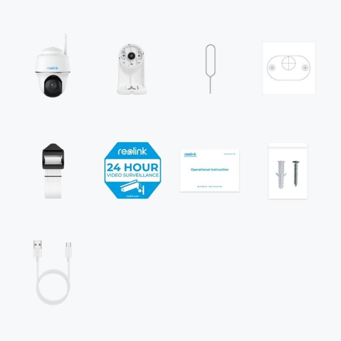Reolink B420 Cámara Seguridad IP WiFi 3MP Interior/Exterior Batería con Detección de Personas y Vehículos 3 Reolink B420 Cámara Seguridad IP WiFi 3MP Interior/Exterior Batería con Detección de Personas y Vehículos 3