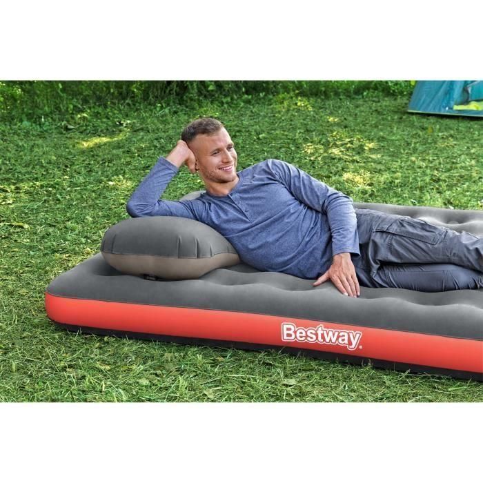 Bestway 67703 Colchón Hinchable Doble Roll & Relax para Camping 203x183x22 cm 5 Bestway 67703 Colchón Hinchable Doble Roll & Relax para Camping 203x183x22 cm 5