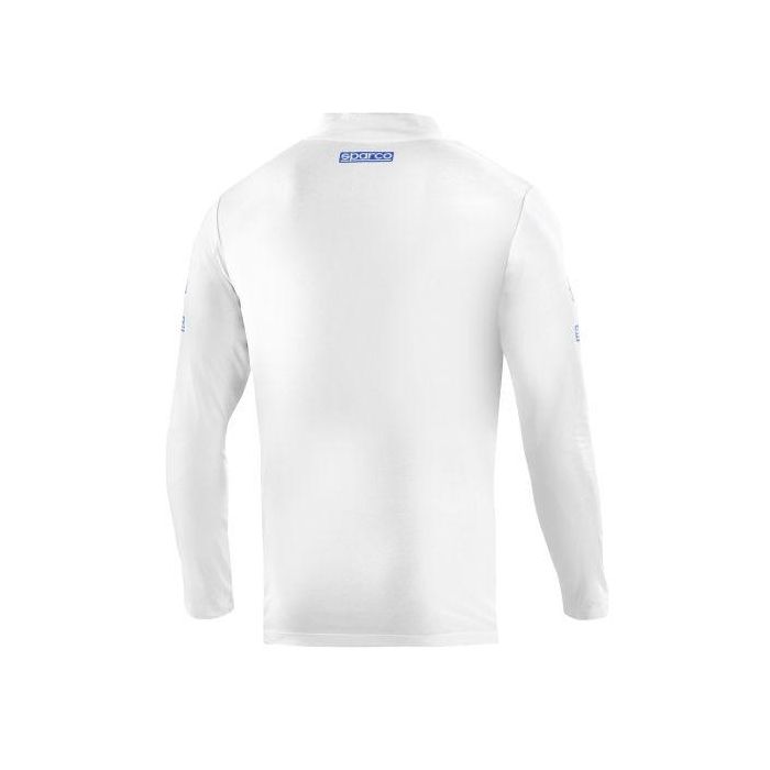 Sparco Camiseta Larga Cuello Alto Long Sleeve Blanco Talla S S002206MRBI1S 1