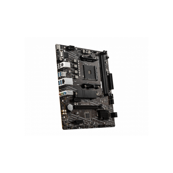 MSI A520M PRO placa base AMD A520 Zócalo AM4 micro ATX 2 MSI A520M PRO placa base AMD A520 Zócalo AM4 micro ATX 2