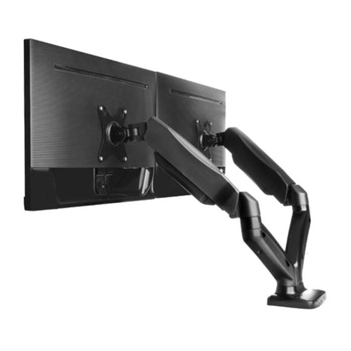 ICY BOX IB-MS304-T Tischhalterung für 2 Monitore bis 68cm 27" 2 ICY BOX IB-MS304-T Tischhalterung für 2 Monitore bis 68cm 27" 2