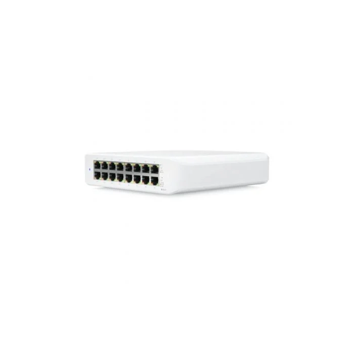 Ubiquiti USW-LITE-16-POE Switch Lite 16 Puertos Gigabit Ethernet PoE+ 45W Montaje Pared