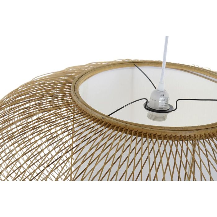 Lampara Techo Balines DKD Home Decor Natural Blanco 83 x 40 x 83 cm 4 Lampara Techo Balines DKD Home Decor Natural Blanco 83 x 40 x 83 cm 4