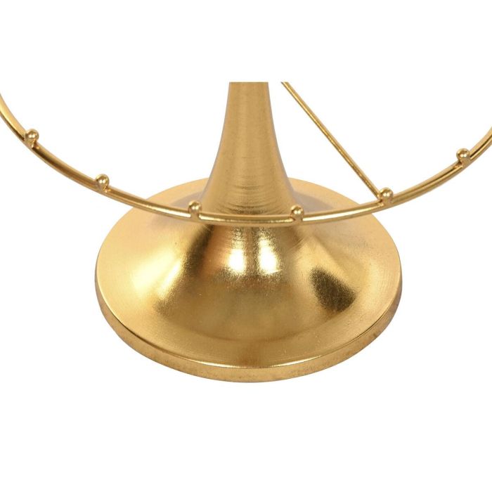 DKD Home Decor Árbol de Navidad Moderno Expositor de Metal Dorado, Ideal para Decoración Interior, 133 cm Alto x 40.5 cm Ancho x 40.5 cm Fondo 3