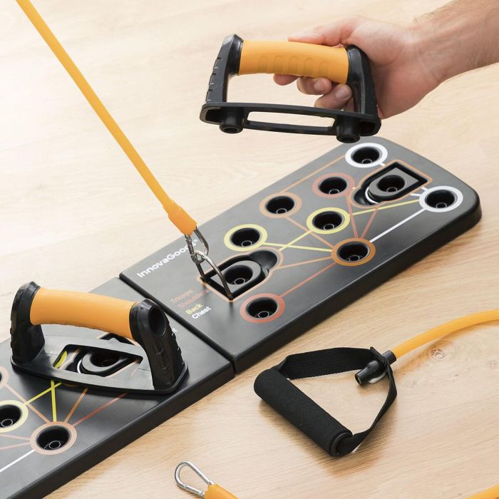 Sistema de Entrenamiento con Bandas de Resistencia y Guía de Ejercicios Pulsher InnovaGoods 1 Sistema de Entrenamiento con Bandas de Resistencia y Guía de Ejercicios Pulsher InnovaGoods 1