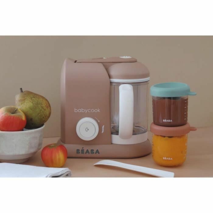 BEABA EXCLUSIVE, Babycook solo, robot bebé 4 en 1, cocina-batidora, Pralin 5 BEABA EXCLUSIVE, Babycook solo, robot bebé 4 en 1, cocina-batidora, Pralin 5