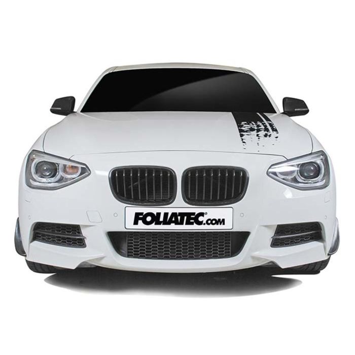 Foliatec FO33911 Pegatina para Coche Diseño Rayas Negra Mate 22 x 150 cm 2 Piezas 2 Foliatec FO33911 Pegatina para Coche Diseño Rayas Negra Mate 22 x 150 cm 2 Piezas 2