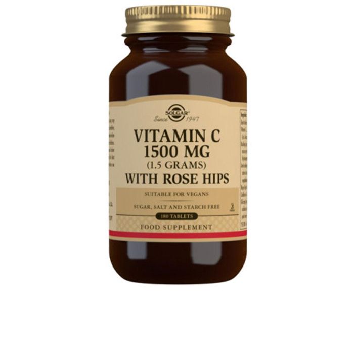 Solgar ROSE HIPS C 1500mg Vitamina C 1500 Mg 180 Comprimidos Solgar ROSE HIPS C 1500mg Vitamina C 1500 Mg 180 Comprimidos