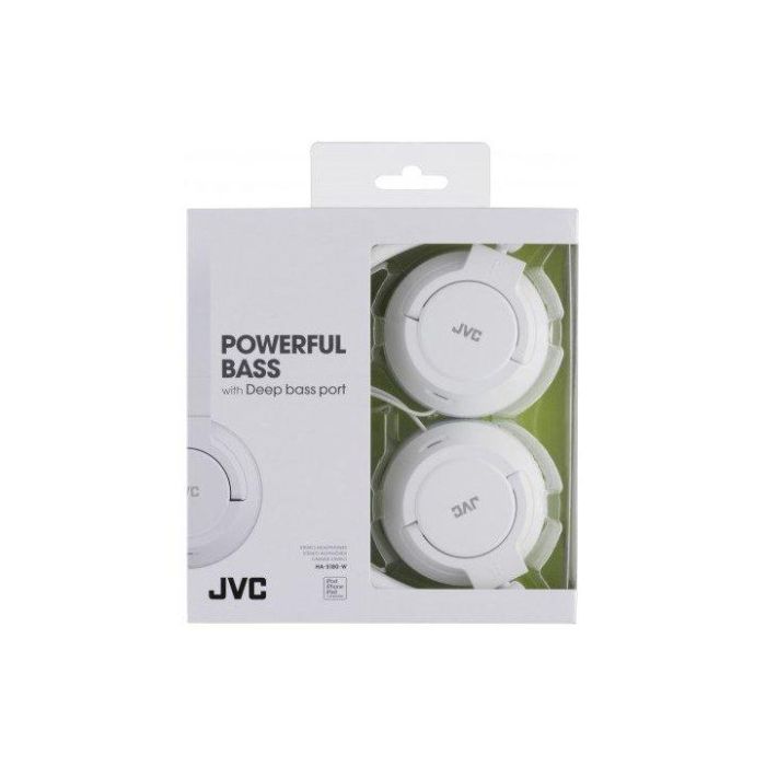 Auriculares JVC HAS180/ Jack 3.5/ Blancos 1 Auriculares JVC HAS180/ Jack 3.5/ Blancos 1