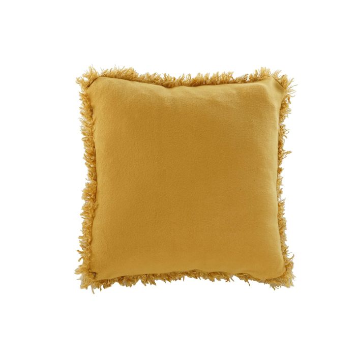 Cojin Urban DKD Home Decor Mostaza 45 x 45 cm (2 Unidades) 2 Cojin Urban DKD Home Decor Mostaza 45 x 45 cm (2 Unidades) 2