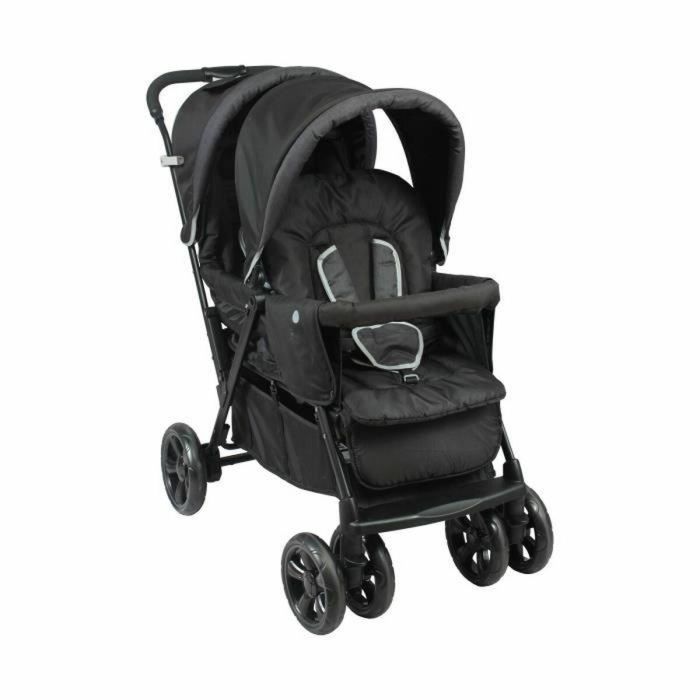 Bambisol BAM3159059050157 Cochecito Doble, Totalmente Equipado, con Protector de Lluvia y Plegado Fácil 0 Bambisol BAM3159059050157 Cochecito Doble, Totalmente Equipado, con Protector de Lluvia y Plegado Fácil 0