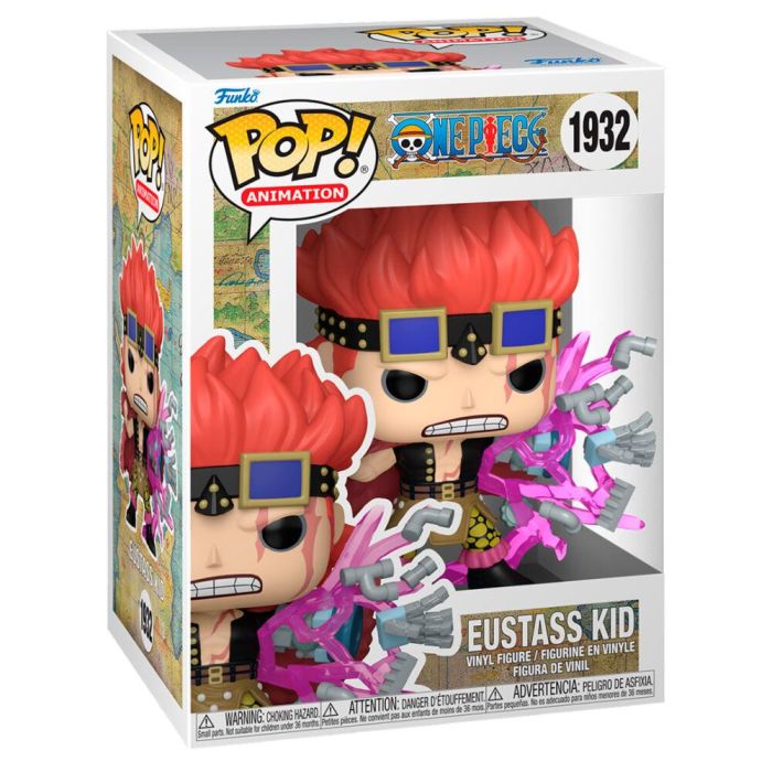 Funko Figura POP One Piece Eustass Kid Vinilo 9cm