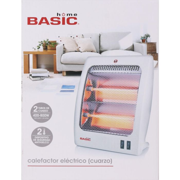 Calefactor Eléctrico Basic Home 400-800W (4 Unidades) 1 Calefactor Eléctrico Basic Home 400-800W (4 Unidades) 1